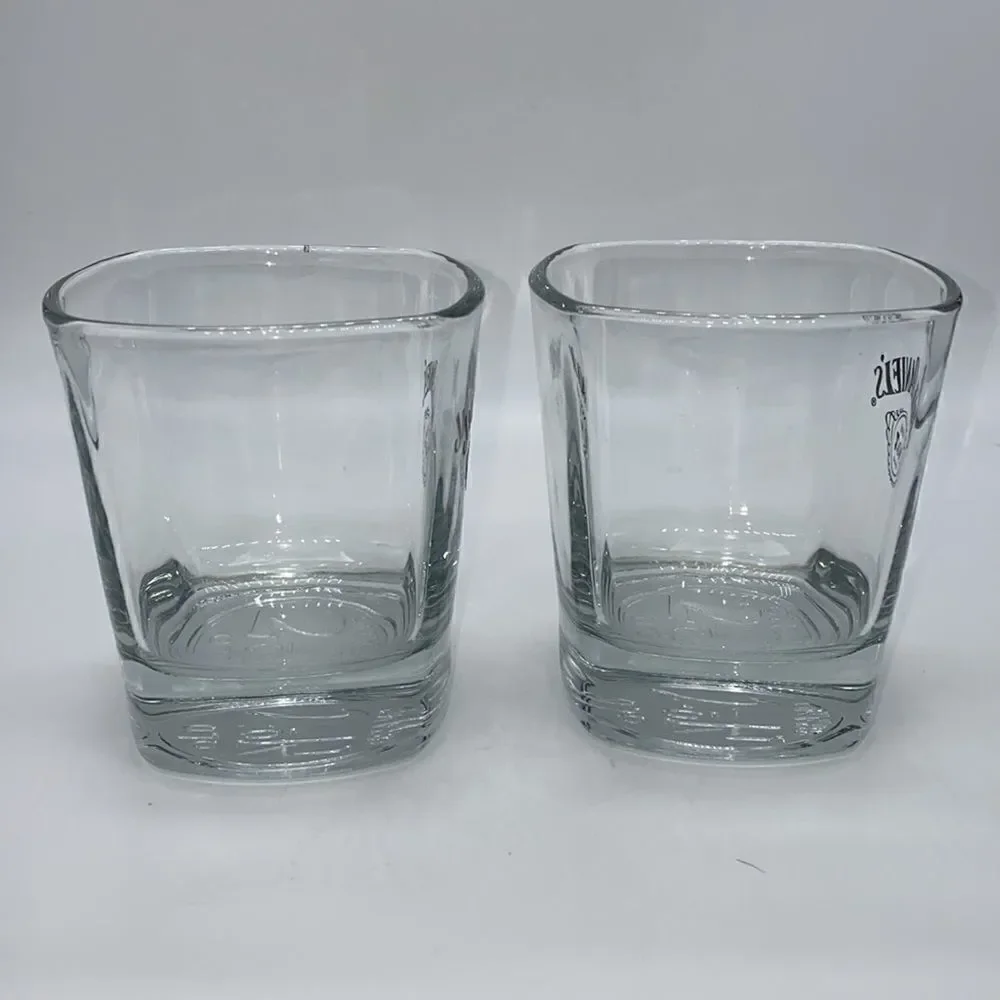 Jack Daniels Glass Whiskey Glasses Set of 2